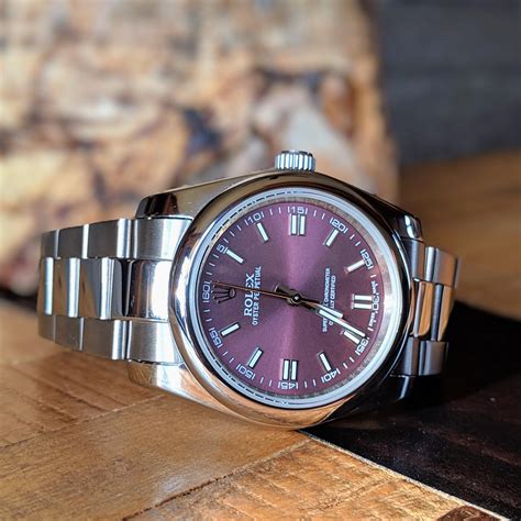 rolex oyster perpetual grape 36|rolex oyster perpetual 36mm review.